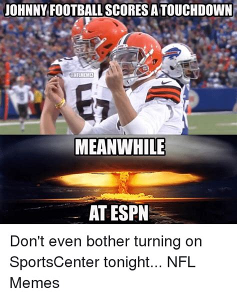 Johnny Football Scores Atouchdown Meanwhile At Espn Dont Even Bother