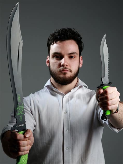 Zombie Knives And Machetes Sold Online In Australia With No ID Check Daily Telegraph