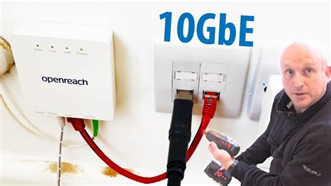 Bt Full Fibre With 10gbe Network Installation Tested With A £15000
