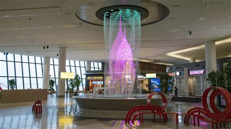 Laguardia Terminal B Unveils Impressive New Water Feature Airport World