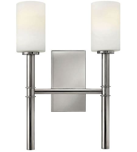 Hinkley 3582pn Margeaux 2 Light 13 Inch Polished Nickel Sconce Wall Light