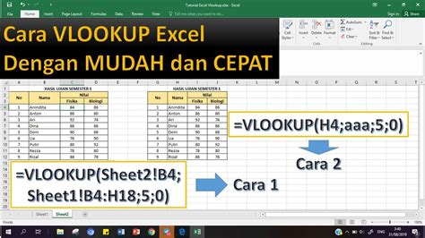 Cara Membuat Rumus Vlookup Excel Warga Co Id