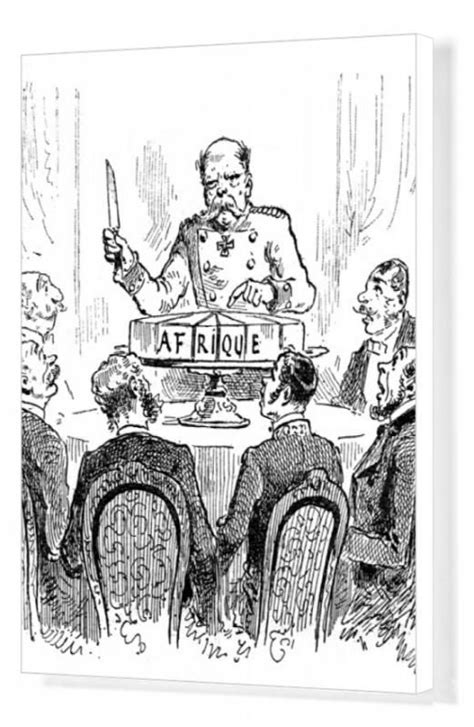 Print Of The Scramble For Africa The Berlin Conference 1884 1885 In