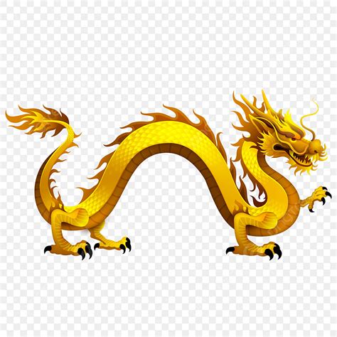 Cartoon Chinese Dragon Clipart Hd Png Cartoon Gold Traditional Chinese
