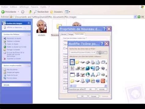 Dans l'onglet général, donnez simplement gmail. comment mettre votre photo sur icone sur bureau pc - YouTube