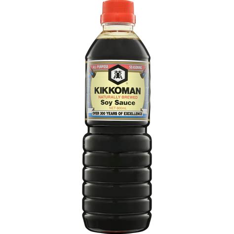 It is a staple sauce in many asian countries and also used widely across the rest. Kikkoman Soy Sauce Soy 600ml | Woolworths