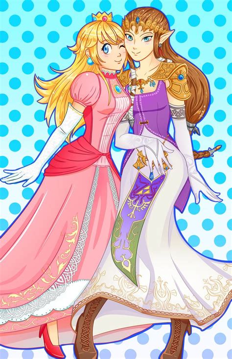Image Result For Kisshonoka Deviantart Com Art Princess Peach And Zelda