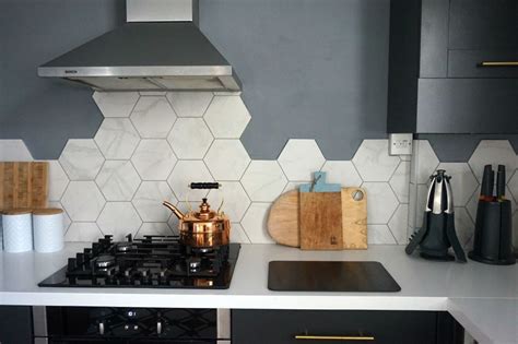 Kitchen wall tiles ideas hexagon. Hexagonal Wall Tiles from British Ceramic Tile: Kitchen ...