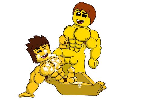 Rule 34 Abs Biceps Big Balls Big Penis Brown Hair Cum Duo Gay Jay Ninjago Kai Ninjago Lego