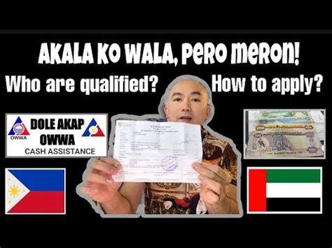 Check spelling or type a new query. DOLE-AKAP OWWA Financial Assistance l Christian Lou l OFW ...