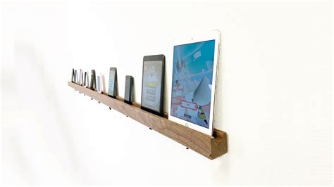 Device Shelf The Timeless Solid Wood Cradle For Your Digital Gadgets