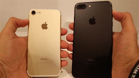 Apple iphone 7 plus smartphone. iPhone 7 (Gold) and iPhone 7 Plus (Black) Unboxing! - YouTube