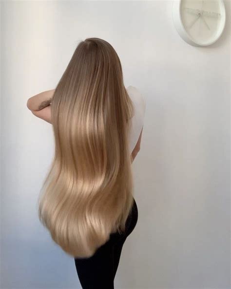Hair That I Well Just Like Silky Smooth Hair Baby Blonde Hair Long Hair Styles