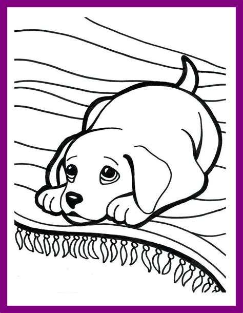 Coloring Pages Of Golden Retriever Puppies At Getdrawings Free Download