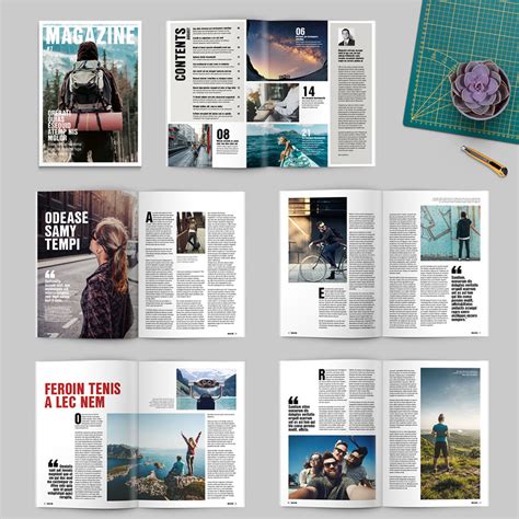 35 Indesign Magazine Templates Designercandies