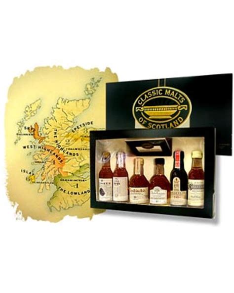 Classic Malts Of Scotland T Pack Whisky Single Malt 6 X 50ml