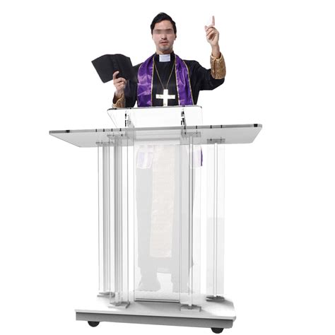 Buy Yangh Clear Podium Stand Acrylic Pulpits For Churches