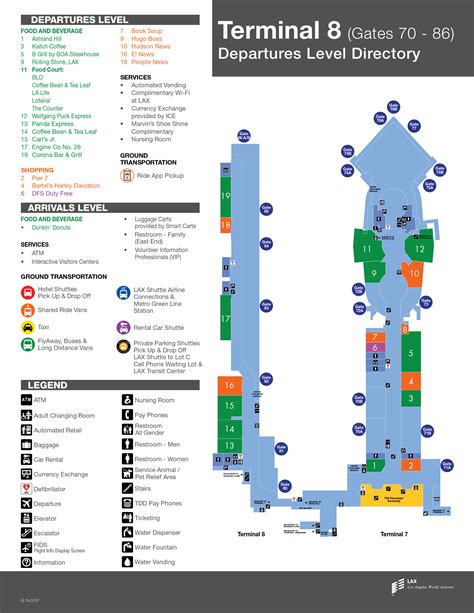 Philadelphia Airport Terminal Map Printable