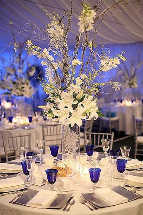 No matter the style you're looking to achieve in your wedding table arrangements, there's always a way to personalize these centerpieces to match. 52 Beautiful Simple Winter Wedding Centerpieces Decor ...