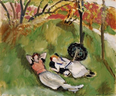 Two Figures Reclining In A Landscape 1921 Henri Matisse