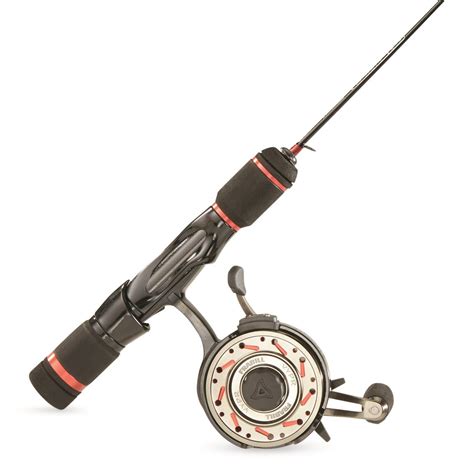 Frabill Vypr Inline Ice Fishing Combo With Quick Tip Length