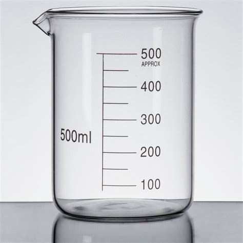 Libbey 56806 Chemistry Bar 17 Oz 500 Ml Beaker Glass 6case
