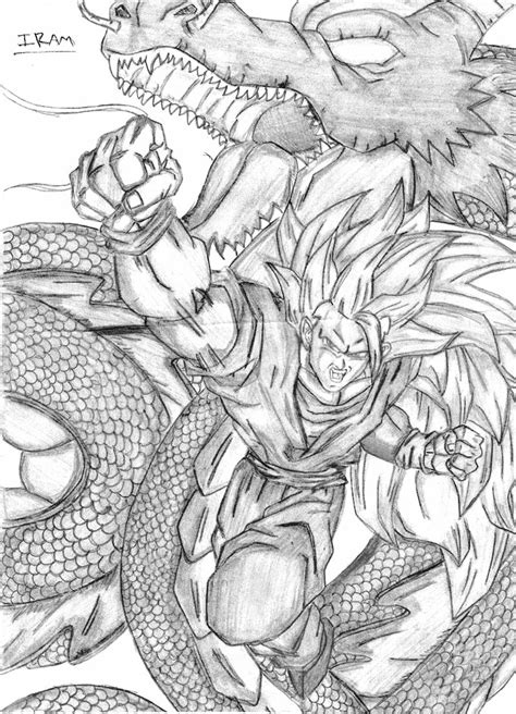Imagen Relacionada Goku A Lapiz Dibujos Dibujo De Goku Images And