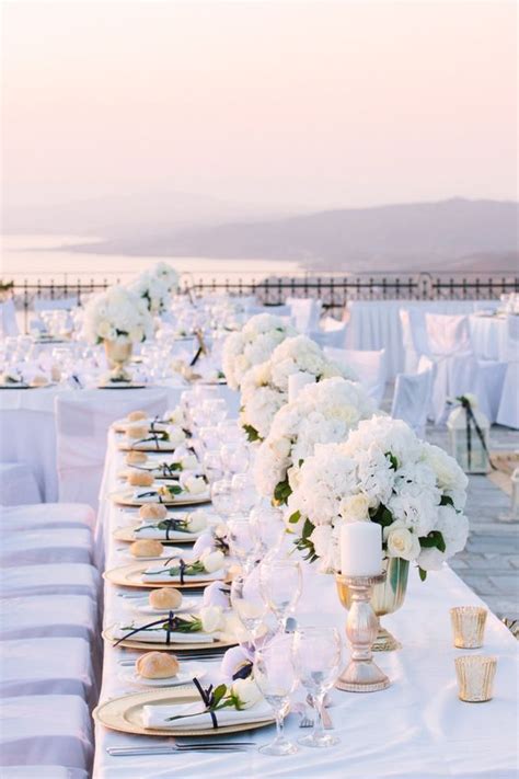 See more ideas about greece party, greek party theme, toga party. Perfect White Wedding Ideas: Add a Pop of your Favorite Color