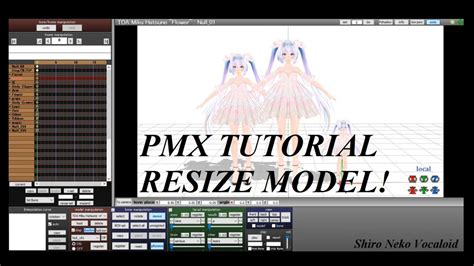 【pmx Tutorial】resize Model Youtube