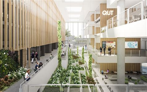 Qut Education Precinct Queensland University Of Technology Wilson Architects With Henning