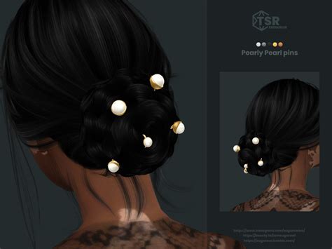 The Sims Resource Pearly Pearl Pins