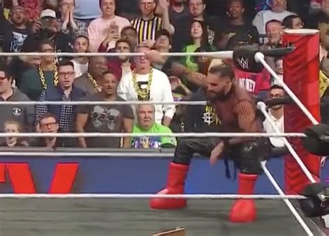 Watch Wwe Superstar Seth Rollins Join The Big Red Boot Craze And Stomp