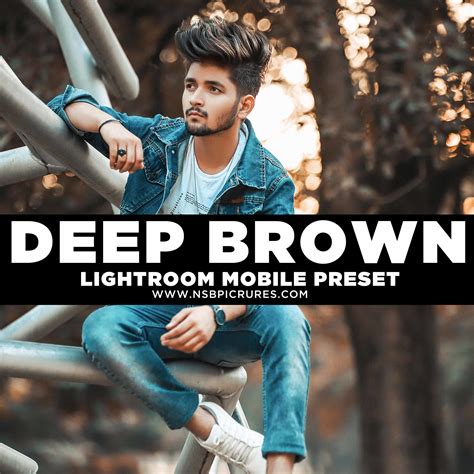 This method does not require a creative cloud membership. deep brown tone lightroom mobile preset Free Download ...