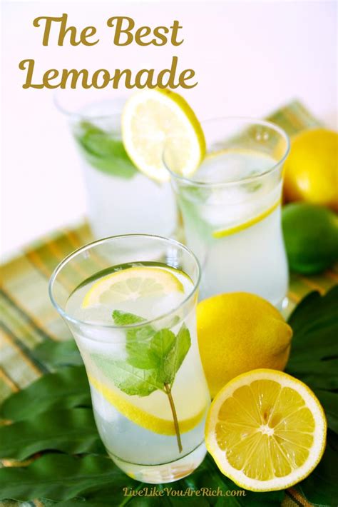 Lemonade With Simple Syrup Recipe