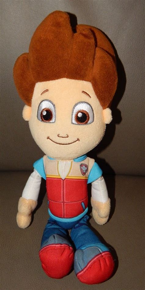 Paw Patrol Ryder Plush 12 Stuffed Boy Doll Nick Jr Spin Master