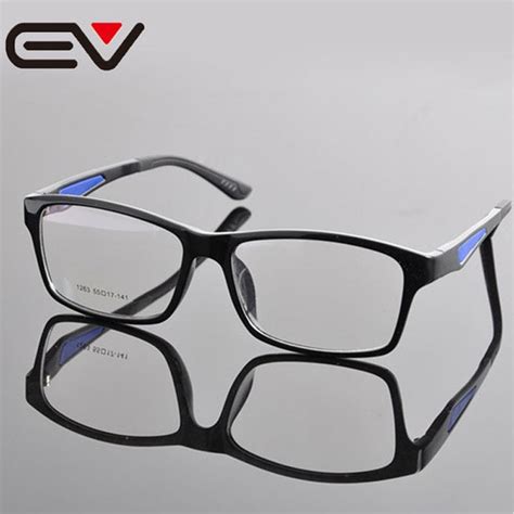 Tr 90 Eyewear Sport Style Optical Glasses Frames Men And Women Black Eye Glasses Ev0822 In Men S