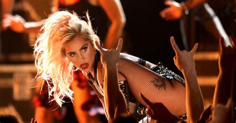 Lady Gaga Falls Off Stage While Hugging Fan During Las Vegas Show