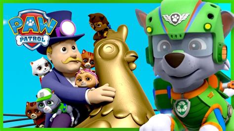 Pups Rescue Chickalettas Statue And More Paw Patrol Cartoons For