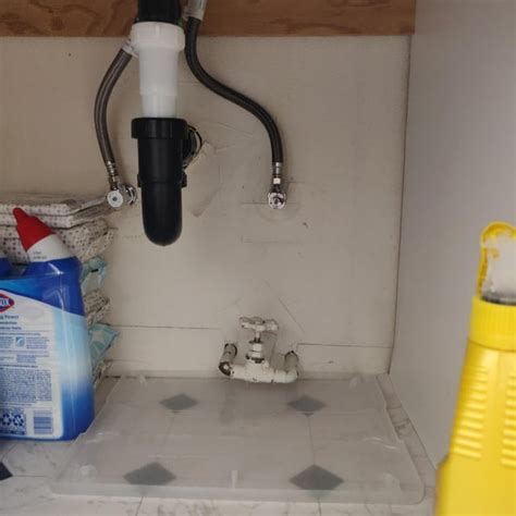 Unknown Pipe Under Sink Is Leaking Rplumbing