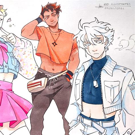 Dork Lord Crop Top Boys Now In Color╰´︶`╯♡ Broke