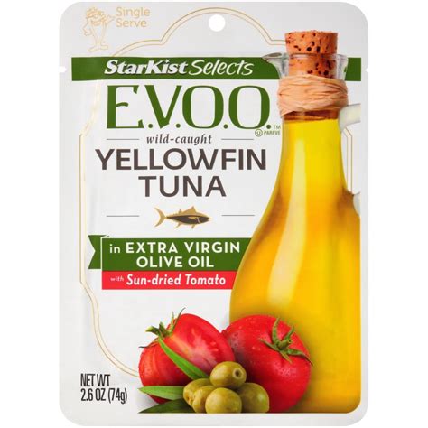 Starkist Wild Yellowfin Tuna In Olive Oil With Sun Dried Tomato 26 Oz