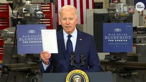 Biden Talks Economy Jobs Infrastructure In Ohio Speech