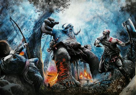 God Of War Norse Mithology By Gomupo On Deviantart