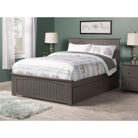 Nantucket Platform Bed With Matching Foot Board With Twin Size Urban