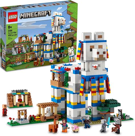 Lego Minecraft The Llama Village Farm House Toy Building