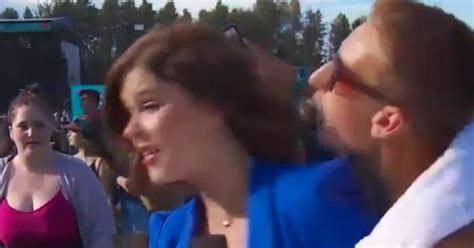 Male Teen Who Kissed Female Reporter During Live Music Festival Broadcast Slammed For Sexual