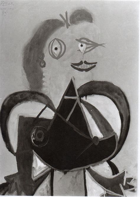 Portrait Of Lee Miller By Pablo Picasso Mougins France 1937