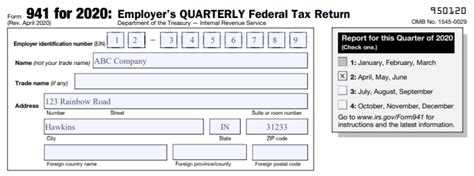 How To Fill Out Form 941 For Employee Retention Credit Tax