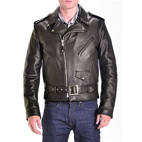 Schott Perfecto Motorcycle Leather Jacket Leather 64 Ten Chicago