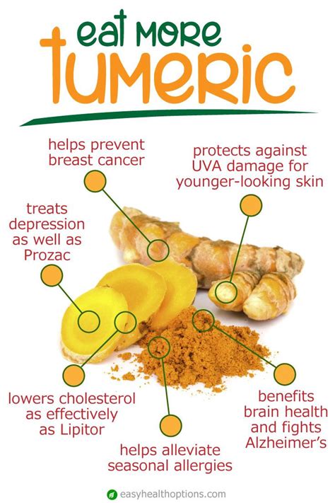 Easy Health Options The Health Benefits Of Turmeric Turmeric